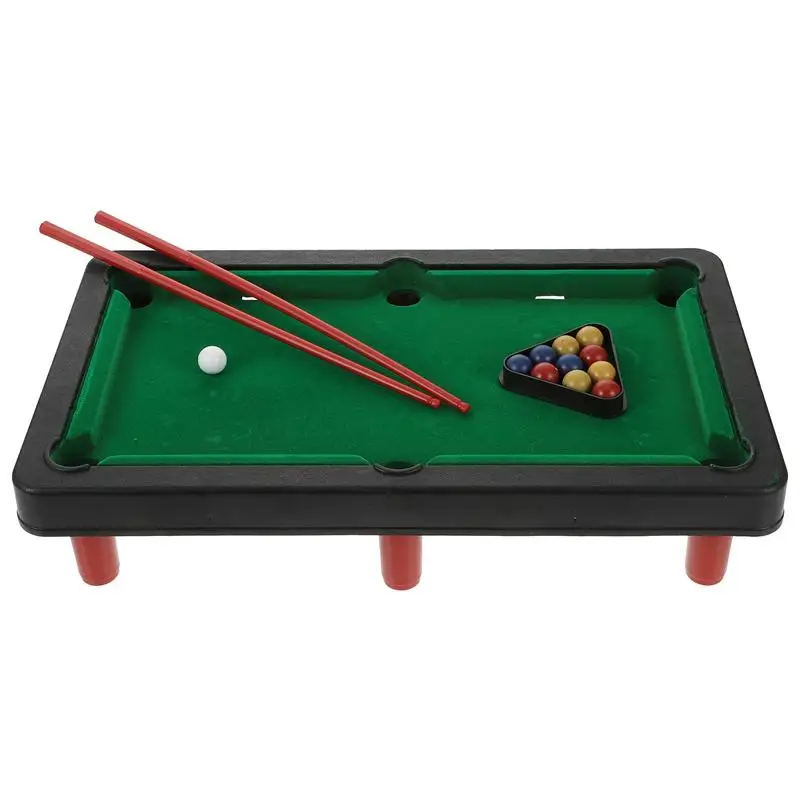 

Table Pool Mini Billiard Gamebilliards Table Set Kids Games Desk Miniatureballs For Tables Snooker Ballsmall