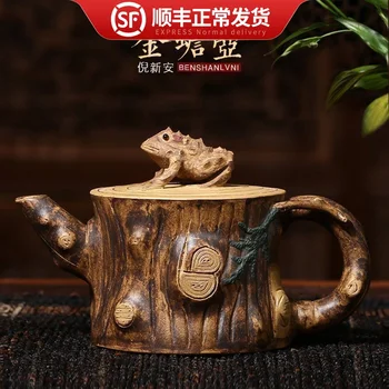 

Yixing undressed ore recommended all hand flower implement recommended high NiXinAn spittor teapot tea set