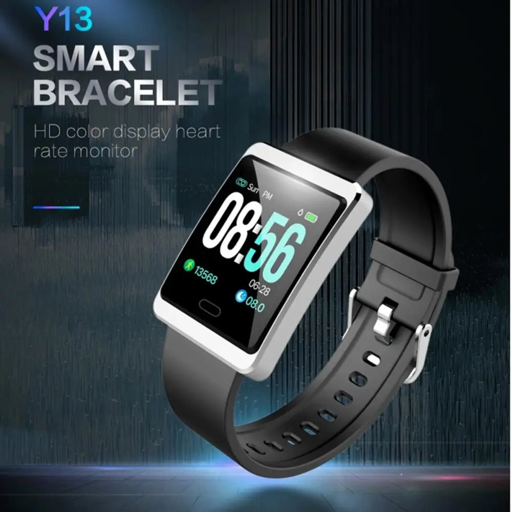 Bluetooth5.0 Waterproof racker Heart rate Blood pressure monitor Tracker with Pedometer for Lady's health care for Android IOS