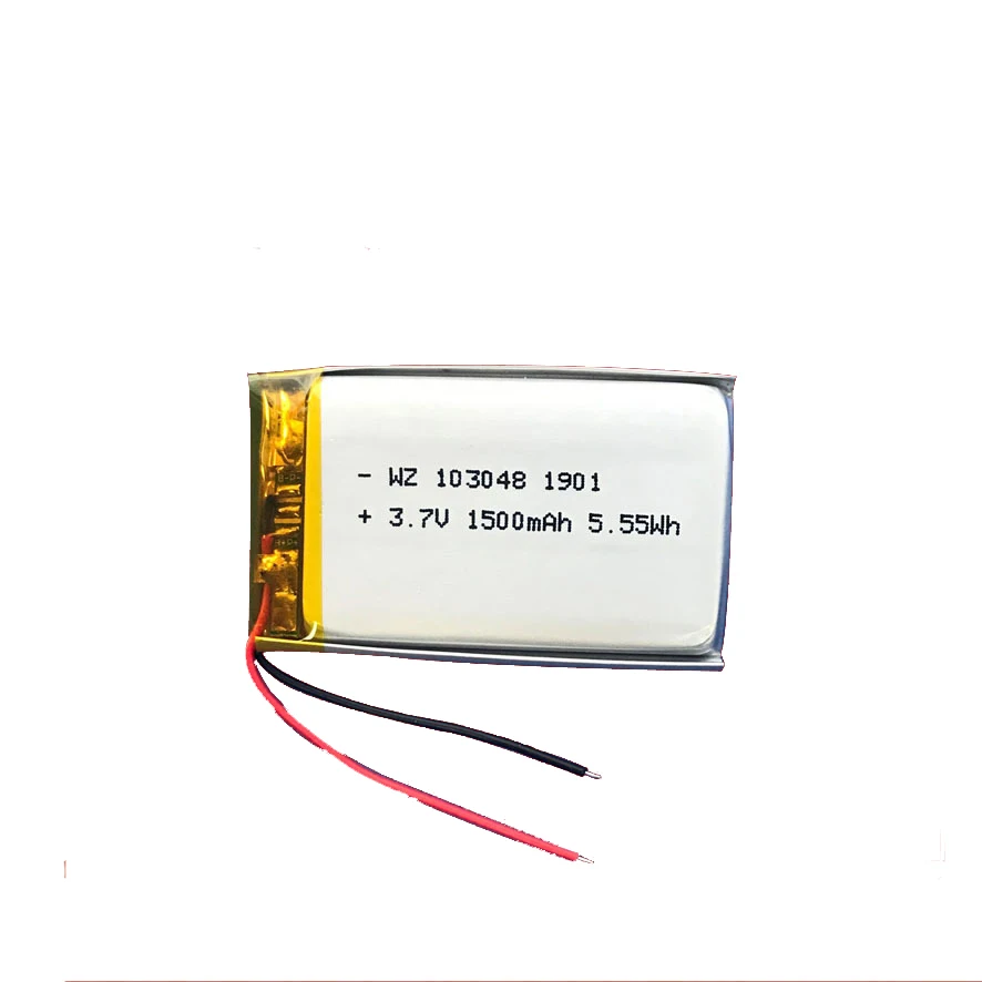 103048 батарея 1500mAh инструмент для удаления черных точек щетка прибор для ухода за лицом Массажная обувь 3,7 V полимерная литиевая батарея