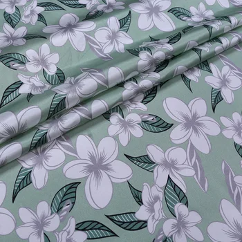 

108CM*50CM thickness 19 Mmiya digital printing stretch satin mulberry silk fabric gardenia soft and slippery inkjet satin fabric