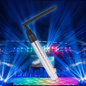 

1000M 2.4G ISM DMX512 Wireless Transmitter & Receiver 23DBM Light Controller with Antenna for dj Stage Light PAR disco light