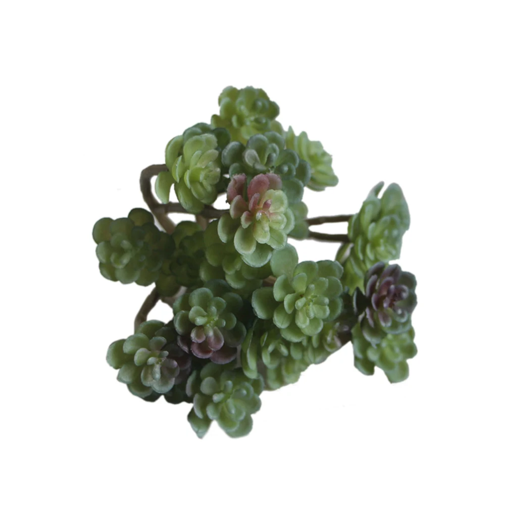 24 головок, искусственные растение суккулент Лотос редкий пейзаж цветок растения DIY домашний балкон сад свадебные украшения