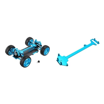 

1Pcs Upgrade Metal Parts Radio Tray & 1Pcs Assembled Frame Chassis for 1/18 Wltoys A959 A969 A979 A959-B