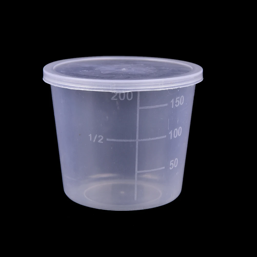 3 шт./компл. 200/100/50 мл, мерный стакан Labs Пластик мерные стаканы Кухня инструменты аксессуары