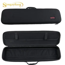 Sougayilang новая приманка, сумка для рыбалки, высококачественный чехол для хранения, черная жесткая оболочка, сумка для удочки, портативная универсальная удочка