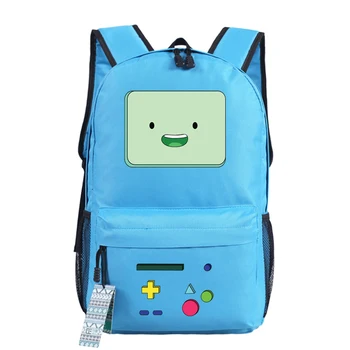 

Anime Adventure Time Backpack Bag Students Teenager Bag Oxford School bags Book Unisex Travel Laptop Bag Gift