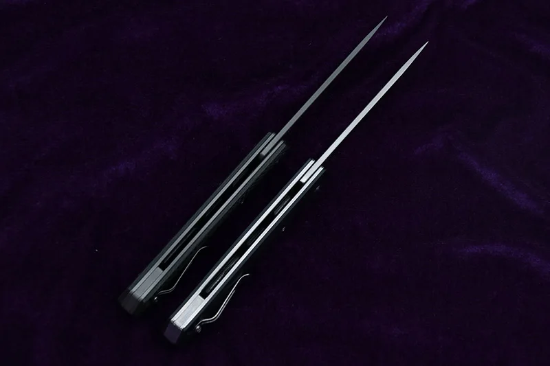 Складной нож TIGEND 1067 Flipper карманный кухонный резец с лезвием D2 CF/G10 и стальной