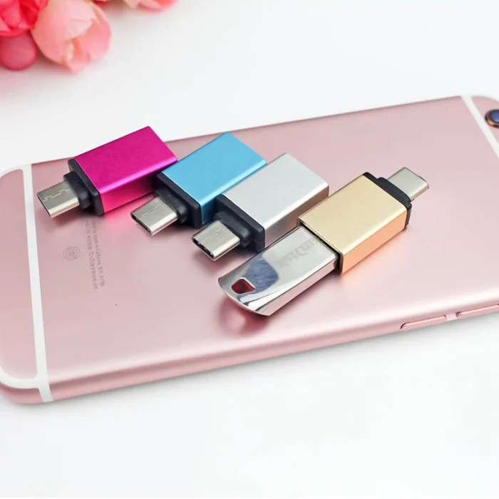 Тип C к USB 3,1 адаптер конвертер 5 Гбит/с портативный для Клавиатура для сотового телефона геймпад OUJ99