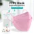 KN95 Fish Mask FFP2 Adultos Masks Korea Certified Mascarilla ffp2 kn95 homologada españa ffp2 маска многоразовый челнок маска маска