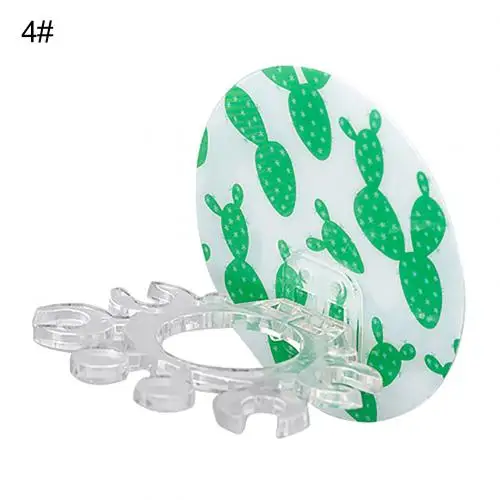 Bathroom Plastic Punch Free Toothbrush Holder Toothpaste Storage Rack Durable Organizer Case Easy To Install - Цвет: 4