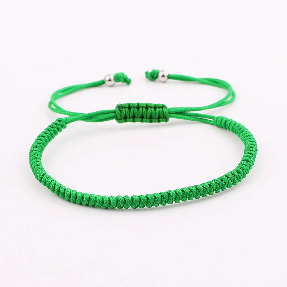 JARAVVI Handmade Cord Knot Braided Macrame Adjustable Woven String Friendship Bracelet Men Women Jewelry Gift - Image 4