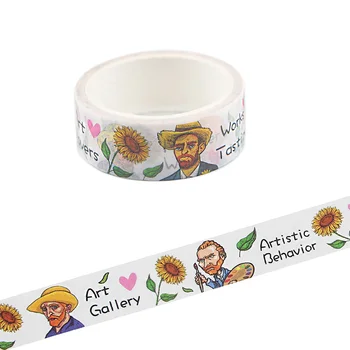 

Ransitute R1078 Painting Skills Washi Tapes Life Stationery Decorative Adhesive Scrapbooking DIY Paper Office Stickers