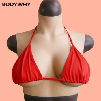 

Silicone Fake Breast Form Top Quality Realistic Soft Boob Bionic Skin Crossdresse Transgender Queen Transvestite Mastectomy Bra