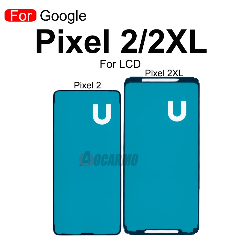 For Google Pixel 2 3 4 3A 4A XL 2XL 4XL 3xl 3AXL 4a 4g 5G 5 LCD Screen Adhesive Tape Back Cover Frame Sticker Glue Replacement