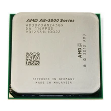 Amd A8-Series a8 3870k a8 3870 3.0ghz processador central quad-core ad3870wnz43gx soquete fm1