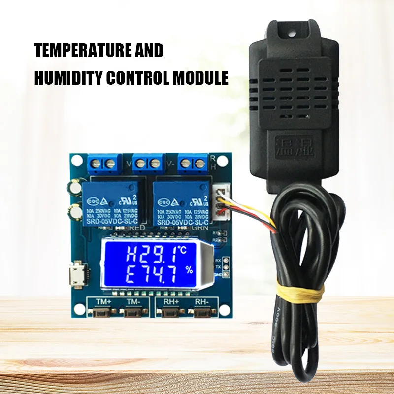 Módulo De Control Automático De Temperatura Y Humedad Constante Doble Salida ES