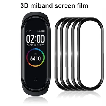 

3D Invisible Curved Film For Xiaomi Band4 Soft Protective Glass Screen Protection Case Full Protective Anti-Scratch High Quality