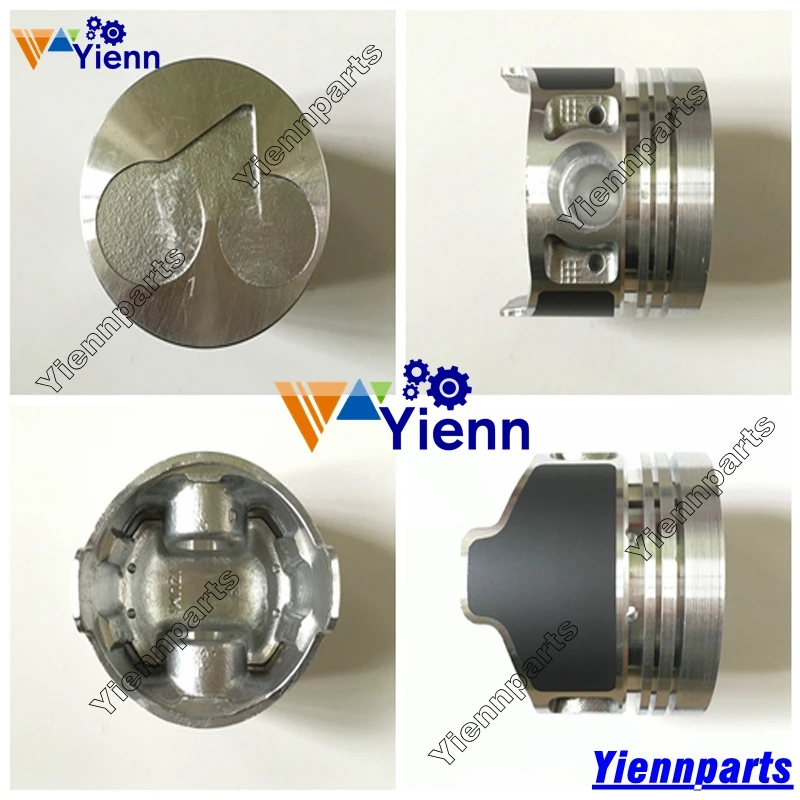 V1505 Piston 16060-21110 With Pin And Clips For Kubota KX71H KX91-2 Excavators V1505BH Diesel Engine Repair Parts | Автомобили и