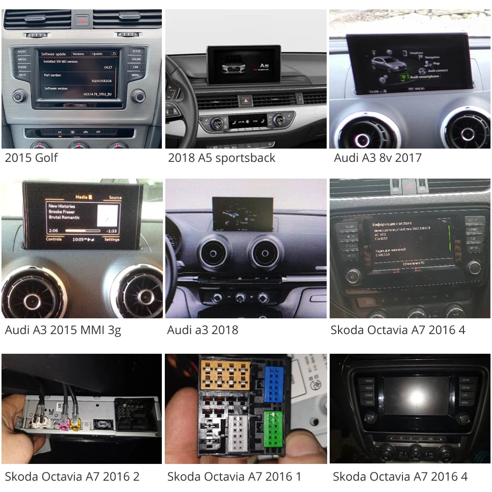 Telecamera Posteriore Super Pro HD Per Audi A4L VW Touran Tiguan – Visione Notturna A Colori 170° IP67