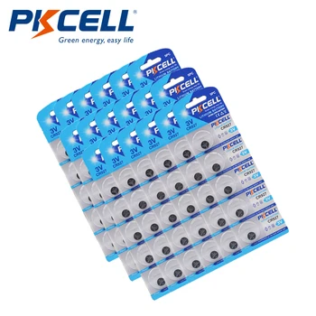 

90Pcs/PACK PKCELL CR927 Lithium Button Battery BR927 ECR927 5011LC Cell Coin Batteries 3V CR 927 DL927 For Watch Electronic Toy