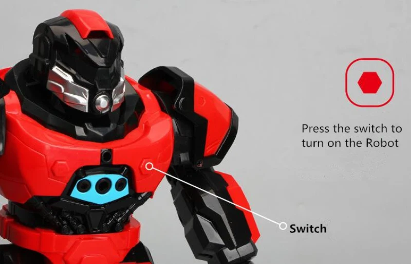 Обновленные часы/передатчик с двойным управлением Интеллектуальный индукционный радиоуправляемый робот детский подарок игрушка жесты инфракрасный программируемый танцующий робот