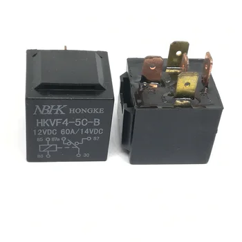 

2PCS/LOT HKVF4-5C-B Automotive Relay 12VDC 60A DIP/5 HKVF4
