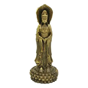 

LaoJunLu Brass Iii Buddha Imitation antique bronze masterpiece collection of solitary Chinese traditional style jewelry