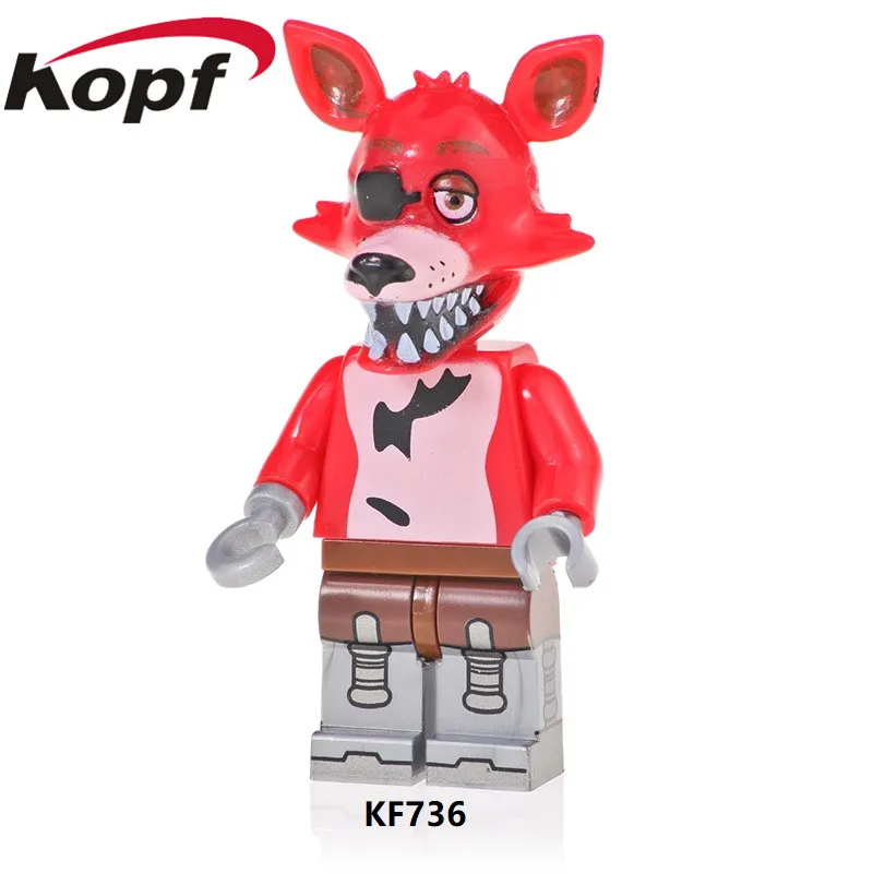 KF6071 фигурка Five Nights at Freddy's Toys Золотая лисица Фредди Spintraft Chica Bunny Ballonboy аниматронный блок скелета - Цвет: KF736 Without Box