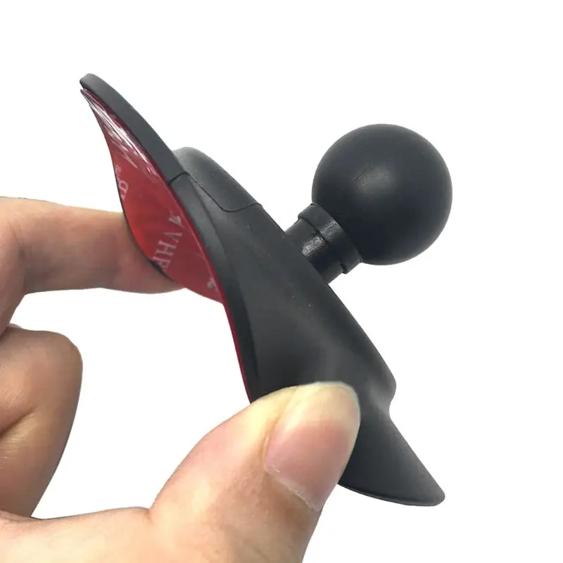 

Rubber Ball Head Mount Car Dashboard Suction Cup Round Plate with Adhesive Tape for Ram Mounts for Gopro GPS Camera Smartphones