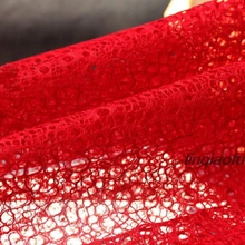 Полый перспективный большой красный Текстура сетка марля кружево одежда моделирование текстура материал