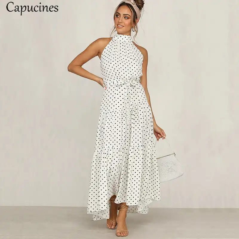 halter neck sundress