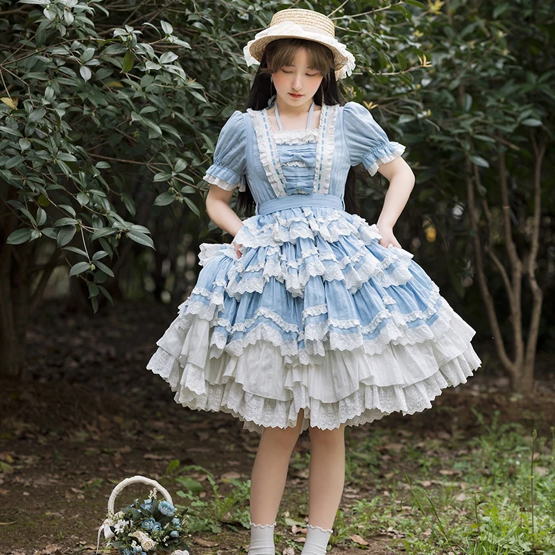 

Lolita Girl Op Victorian Vestido Kawaii Victorian Ball Gown Vintage Lolitas Sweet Gothic Loli Costume Cosplay Renaissance Dress