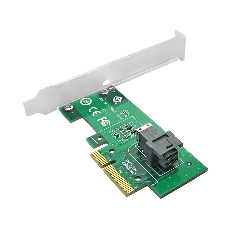 Четырехполосный адаптер Linkreal NVMe PCIe 3,0x4 для SFF-8643 с интерфейсом U.2 SFF-8639