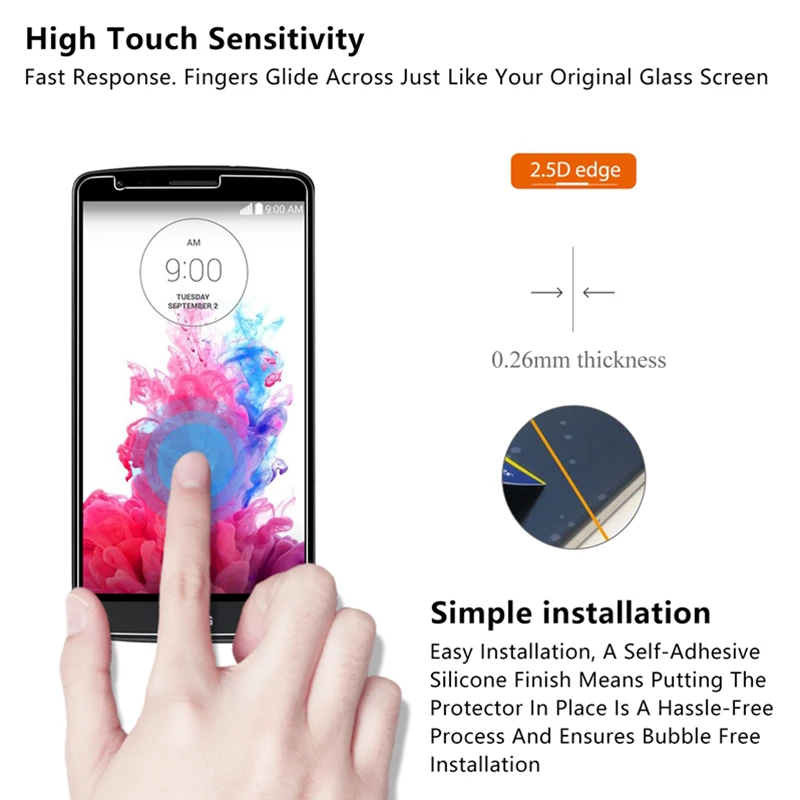 Защитное стекло для экрана V40 ThinQ X Power 2 твердость 9H телефона LG Stylus 3 V10 V20 V30 1 шт./2