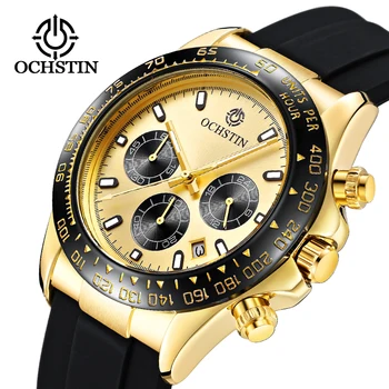 

OCHSTIN Brands 2020 New Men's Watches Sport Quartz Watch Men Steel Waterproof Clock Male Fashion Chronograph Relogio Masculino
