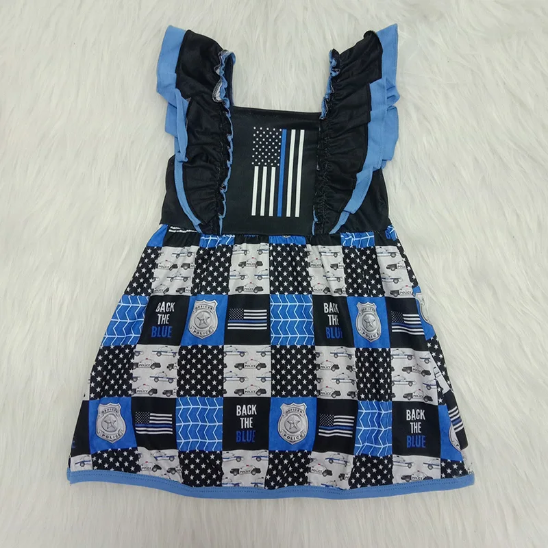 thin blue line baby girl clothes
