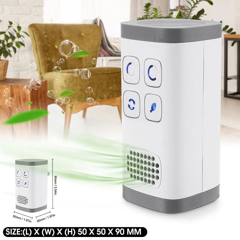 Air filter ionizer ozone clearance