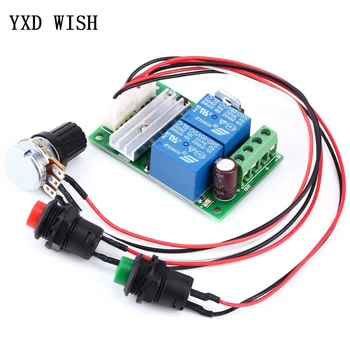 

DC 12V 24V 3A 21kHz PWM DC Motor Speed Regulator Controller Adjustable Speed Control Reversible PWM Relay Module 6V-28V