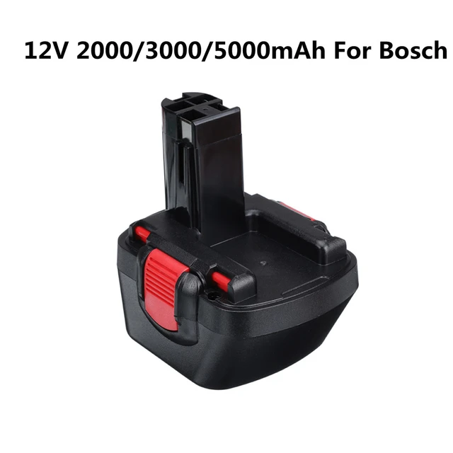 12V 2000/3000/5000mAh Ni-MH Battery For Bosch 12V Drill GSR 12 VE-2 GSB