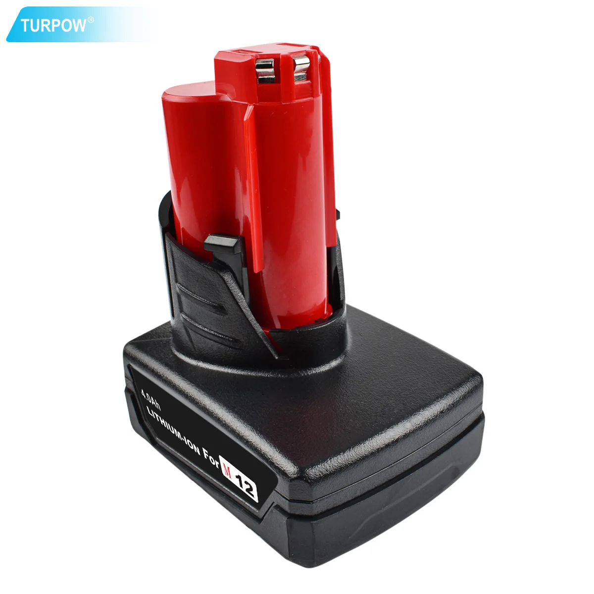 

Turpow 12V 4000mah For Milwaukee M12 Li-Ion Red Lithium Battery Pack 48-11-2420 48-11-2401 Power Tool battery L10