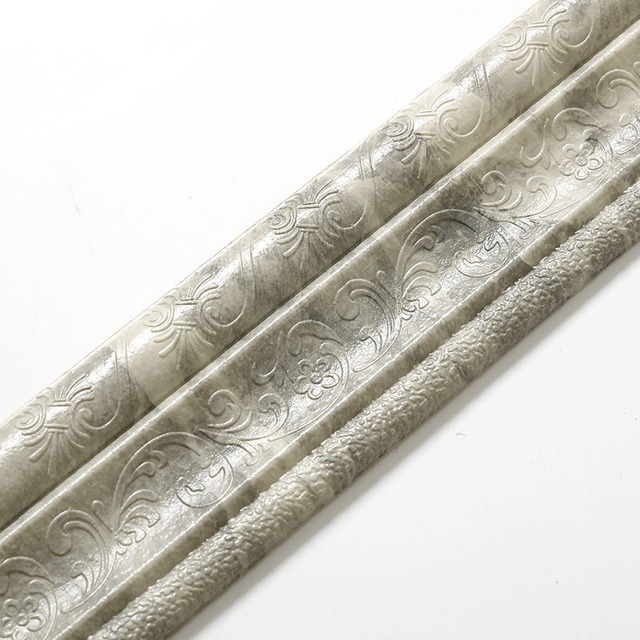 Waist Skirting Line Self Adhered Stereo Wall Sticking 3D Foam Edge Banding Frame Waterproof Anti-collision Background Wall