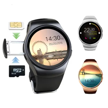 

KW18 Bluetooth smart watch full screen Support SIM TF Card Smartwatch Phone Heart Rate for apple huawei xiaomi men women sports
