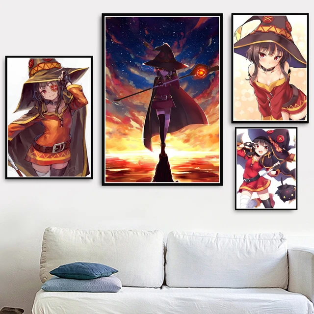 KonoSuba Megumin And Kazuma - Paint By Numbers - Painting By Numbers