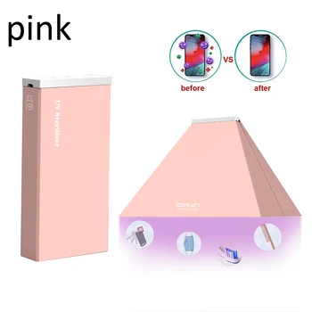 

LED UV Disinfection Cabinet Mobile Phone Disinfection Box Jewelry Mobile Phone Cleaner Personal Sterilizer Disinfection Cabinet