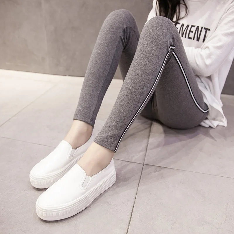 

Wool Cashmere Side Edge Fillet Autumn And Winter Pregnant Women Maternity Pants Trousers Leggings for Pregnant Woman Skinny Pant