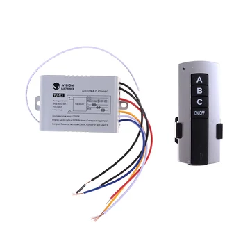 

New 3 Channel Wireless Remote Control Switch Digital Remote Control Switch for Lamp & Light 23A12V 1Set High Quality