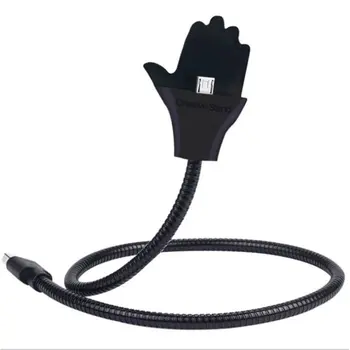 

Support Data Cable Bendable Metal Hose Car Charging Cable Multi-Function Lazy Snake Bracket Line