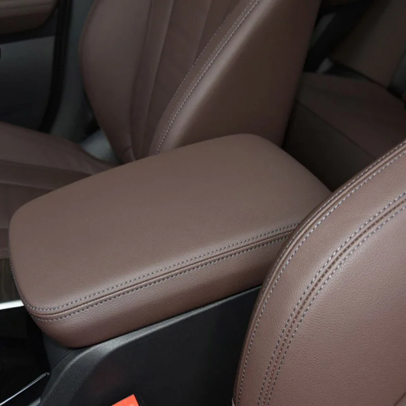 Armrest Cover For BMW X3 2018-2024 & BMW X4 2019-2024 - Center Console Protective Cover, Black - View #6
