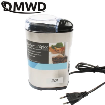 

DMWD Coffee Grinder Electric Mini Coffee Bean Nut Grinder Coffee Beans Multifunctional Home Coffe Machine Kitchen Tool EU Plug